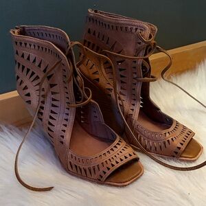 Jeffrey Campbell Rodillo-Hi Wedge Sandals